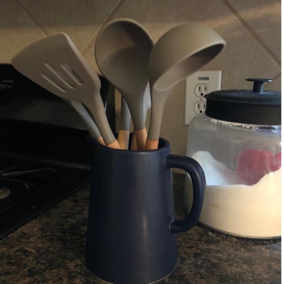 6 PCS with Wooden Handle for Non-Sticker Cookware Heat-Resistant - Picture 3 of 13